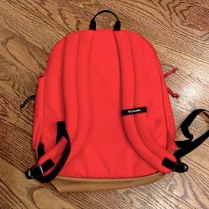 Red Columbia backpack